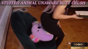 Stuffed Toy Unaware BUTT CRUSH - {HD 1080P}