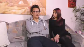 Sexy tattooed red hair loves the cock in pussy in mouthcum in mouth