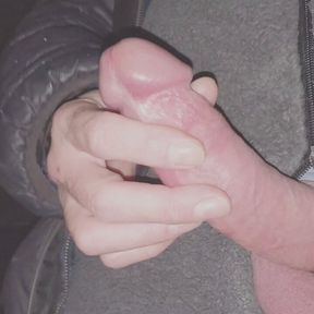 Caught Masturbating Outdoors Wearing Onesie - Rockard Daddy