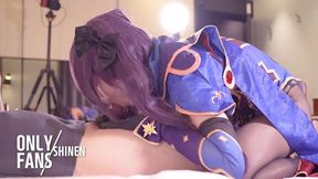 Mona’s cosplay blowjob cowgirl after otaku festival ends
