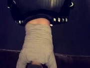 Twerkin upside down to cardi b
