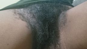 Very Hot and Skinny Amateur Raw Kissing Each Other Creates a Sensual Hairy Pussy