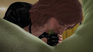 Black widow blowjob big cock and ridding cock [Full Video]