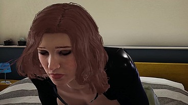 Black widow blowjob big cock and ridding cock [Full Video]