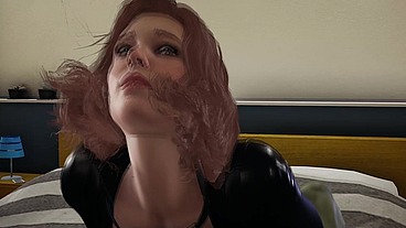 Black widow blowjob big cock and ridding cock [Full Video]