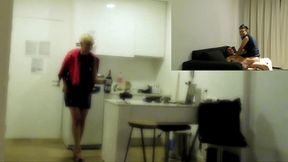 99-mi hermanastra trae a su nuevo novio y le dimos espectacular cojida entre las dos