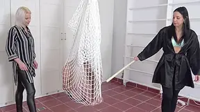 Kicking Toy For The Sado Ladies! By