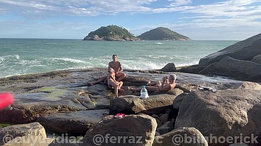 Pegação na Praia