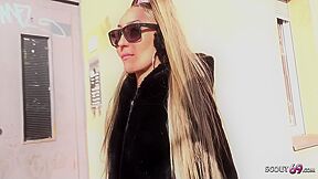 First Anal Sex For Cute Emma Diamond At Casting In Berlin