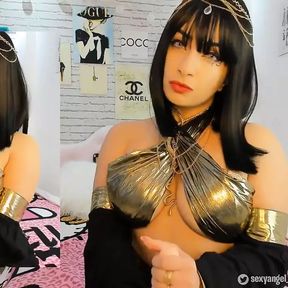 Cleopatra Cosplay Asmr Intense and Anal Sex