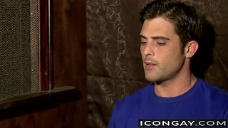 Tommy Defendi stuffs his big cock in Lance Harts tight ass