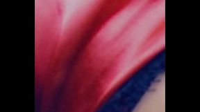 Using A Remote Control Vibrator. You See How Wet She Got OMG