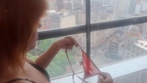 Porcelain Doll Trying on Panties for Your Enjoyment. Did You Like Any of Them? Comment Below