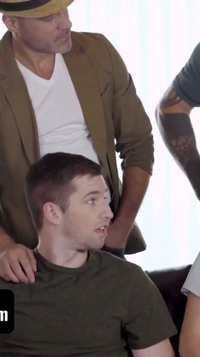 Twink Trade - StepFathers Manuel Skye and Markus Kage Make The Perfect Deal Swapping Their Stepsons   Clip 1