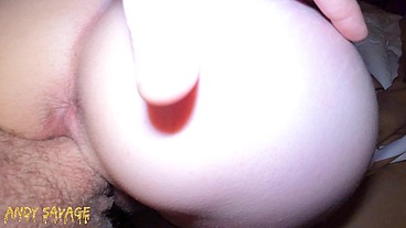 Petite Goth Girl fucks BIG COCK after Ghost Hunting!