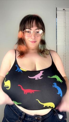 Jumping Jacks with My Titties Out