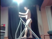 jockstrap workout day two twink to jock transformation