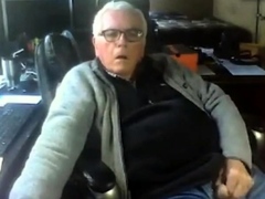 grandpa jerking off