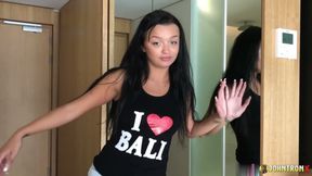 Johntronx - Fucking a Gorgeous White Babe in Bali in POV Style