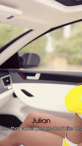 My Pleasure 10: Julian Watches Julia Finger Pussy Moaning His Name Kitchen Boobs