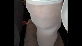 Fat ass SSBBW in little skirt