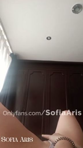 I took off my pants and rubbed my wet pussy