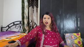 MILF Couger Sissy in Her Wild Mode for Her Fan Video on Demand