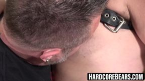 HardcoreBears.com - Hot daddies Marc Angelo Devan Roy shoot warm loads