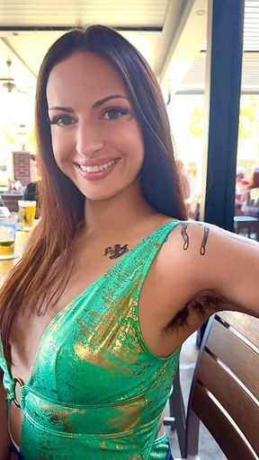 Woman demands to be fucked while complimented