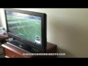 What happens when you pack five hung horned-up guys into a room?