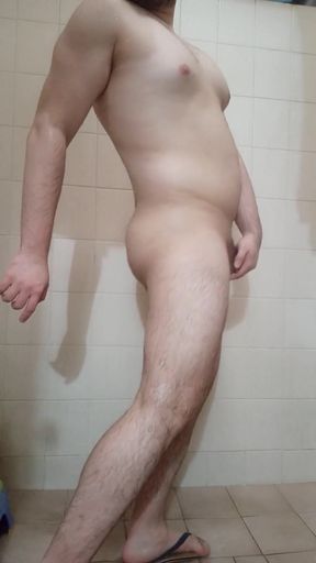 Ass N Thigh Worship in the Shower