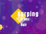Burping Big Boob Girl Shampoo Hair in Shower - TEASER