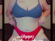 All American babe happy 4th of July Smoochy love