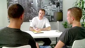 Therapist Loses Control: Steamy Encounter with Hung Client, Passion Ignites – 18+