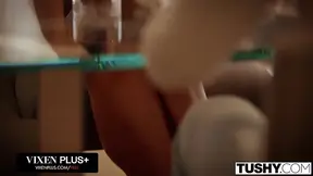 Alexa craves anal while boyfriend watches