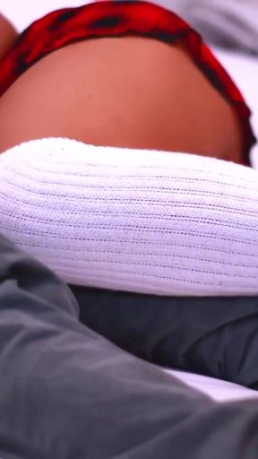 Must-share moment from "The young 18+ neighbor seduces the older neighbor in his room while their spouses are on vacation."