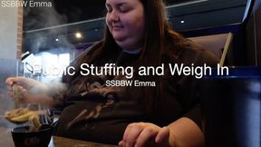 Public Stuffing and Weigh In