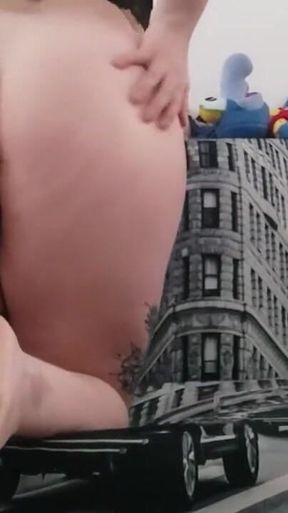 I Found a Condom with My Stepbrother's Cum and Used It to Masturbate