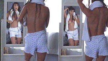 Great looking, Demi Moore was posing for the camera without clothes, to earn some cash