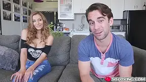 Moka Mora - Step Bros Thick Cock Suck By Busted