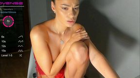 the cutest camgirl ohmibod cum show