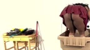 stomping - Giantess MXDominion finds Teenie on Floor and Stomps it to Oblivion in her giant trash Can 4k, female dominaion, giantess, mind fuck