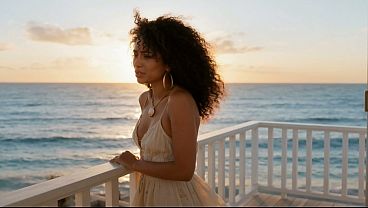 BEAUTIFUL AFRO WOMAN GETS BORED AT THE BEACH HOUSE WHILE HER BOYFRIEND IS NOT HERE AND FUCKS A STRANGER ON THE BEACH WITHOUT MERCY - PORN IN SPANISH-AUDIO IN SPANISH-AI PORN