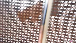 Caught Red-Handed: German Stepmom's Blazing Orgasm & Rough Sex