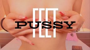 Pussy and feet