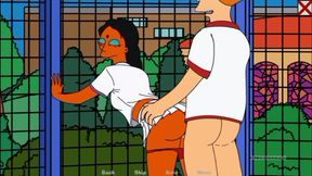 Manjula Doggy at the tennis court (Lustfield Gameplay)
