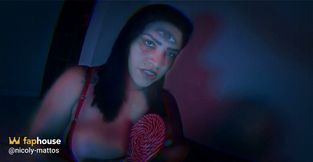Halloween Lukas Zaad: Naughty Witch Nicoly Invokes Him to Wreck Her Ass