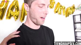 Four-Way Frenzy #4: DeepThroating Blowjobs & Anal Threesomes