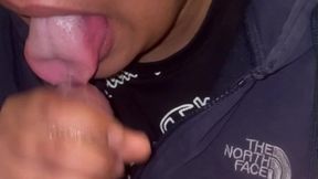 I spit on his dick  &mdash;  got high and did it again