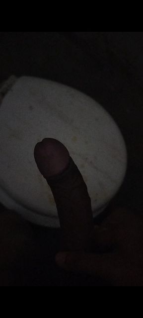 First time Masterbet in bathroom